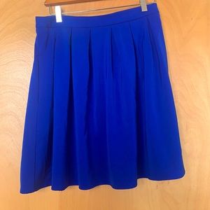 Blue skirt
